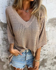 Willow Loose Crochet Beach Top