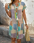 Lucille Geometric Dress
