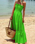 Deborah Charming Strapless Maxi Dress