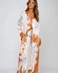 Calista Tie-Dye Floral Set