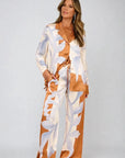 Calista Tie-Dye Floral Set