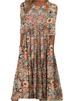 Paula Elegant Floral Dress