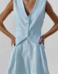 Lauren Vest Set