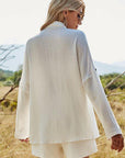 Cara Button-Up & Shorts Set
