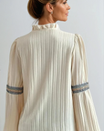 Kinsley Luxurious V-Neck Blouse