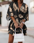 Valeria Bohemian Floral Mini Dress