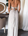 Lanie Chic Pleated Maxi Dress