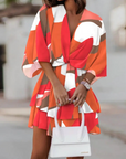 Valeria Bohemian Floral Mini Dress