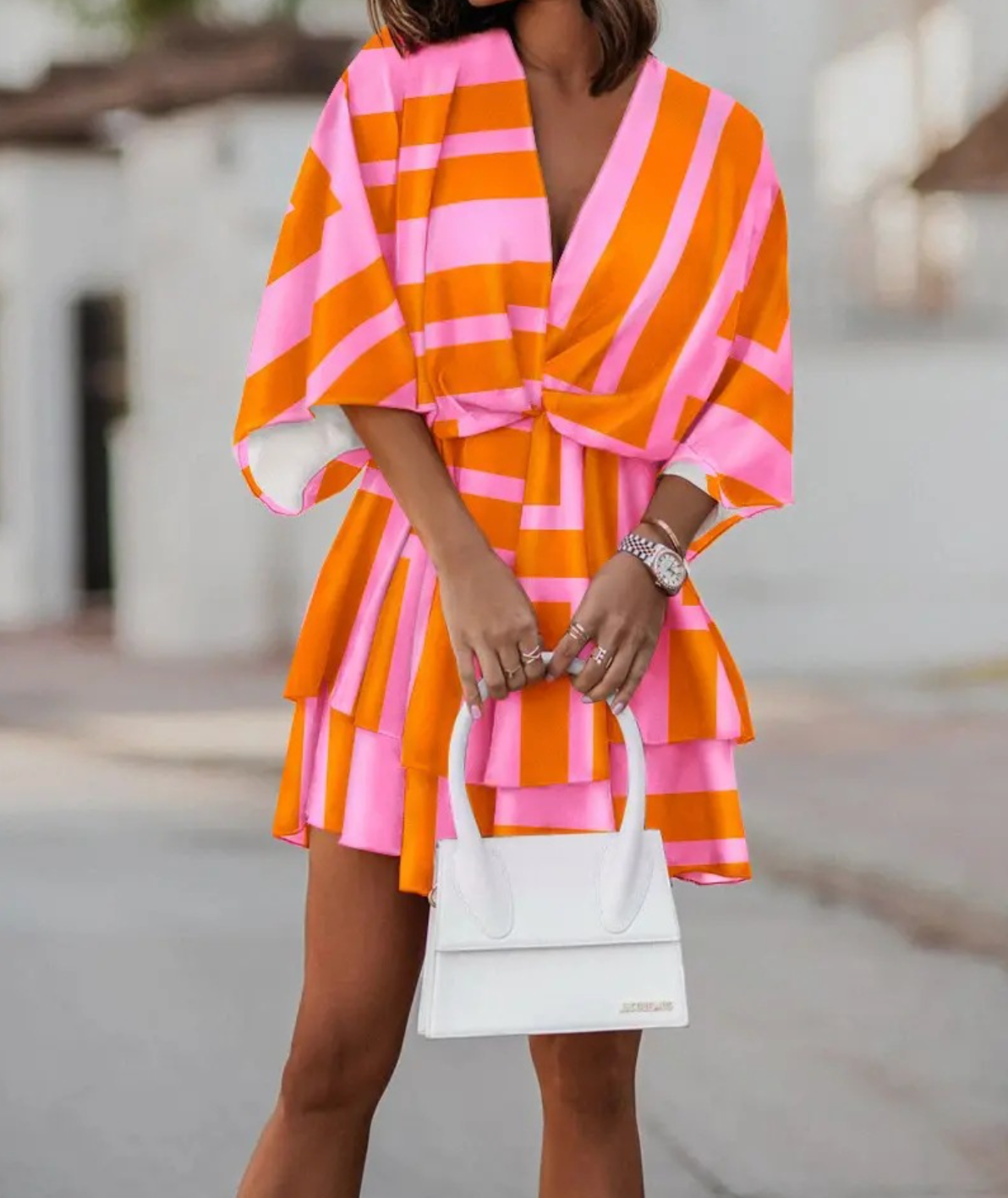 Valeria Bohemian Floral Mini Dress