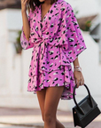 Valeria Bohemian Floral Mini Dress