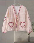 Bella Coquette Heart Bow Top
