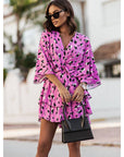 Valeria Bohemian Floral Mini Dress