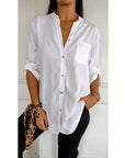 Paisley Sparkling V-Neck Blouse