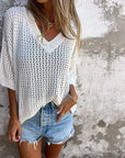 Willow Loose Crochet Beach Top