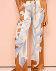 Calista Tie-Dye Floral Set
