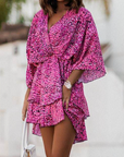 Valeria Bohemian Floral Mini Dress