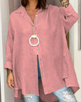 Josephine Comfortable Oversized Button Shirt