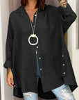 Josephine Comfortable Oversized Button Shirt