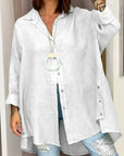 Josephine Comfortable Oversized Button Shirt