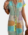 Lucille Geometric Dress