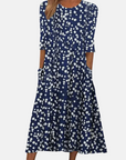 Paula Elegant Floral Dress